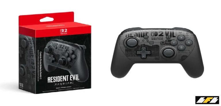 PRÉ-VENDA | Pro Controller Edição Resident Evil Requiem para Nintendo Switch 2