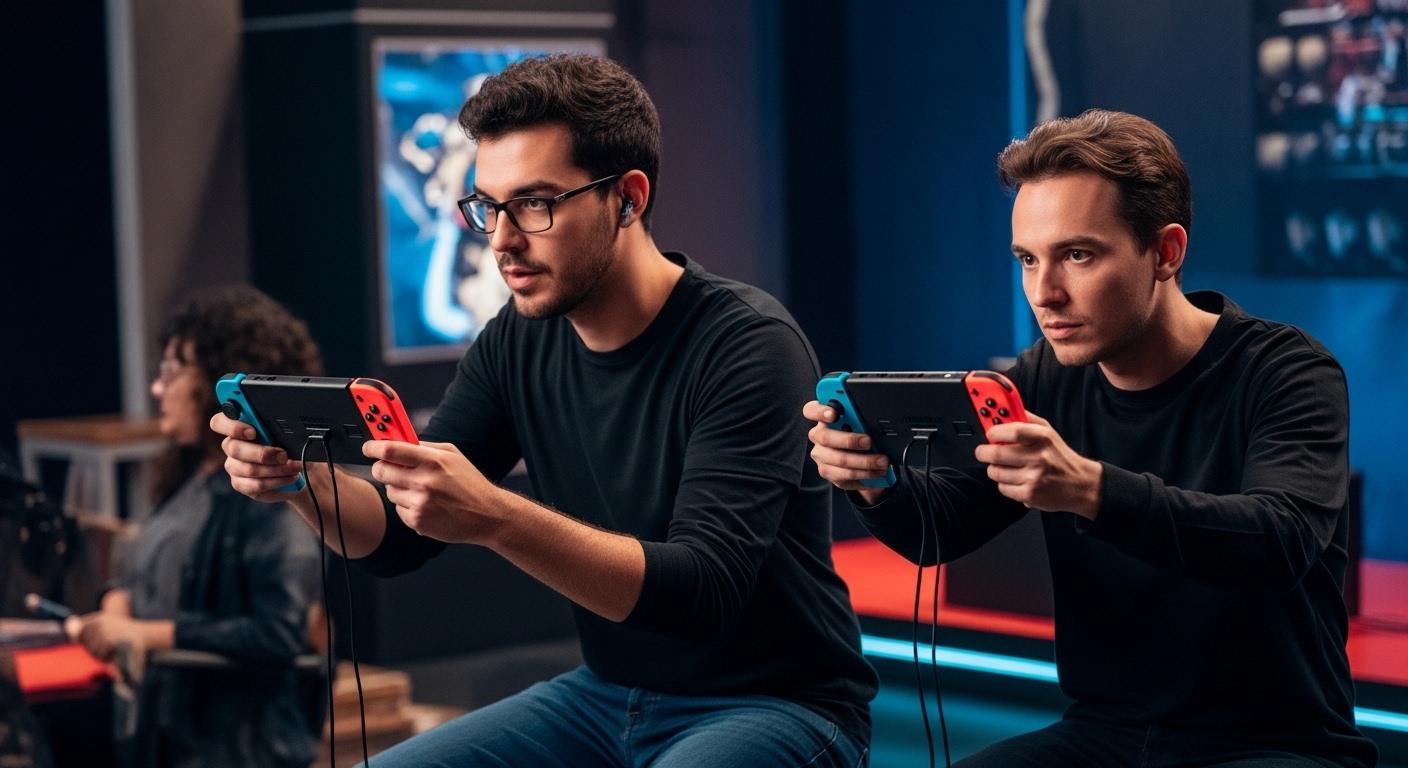 Brazilian consumer shopping for Nintendo Switch on Amazon Brazil with Pix payment discount