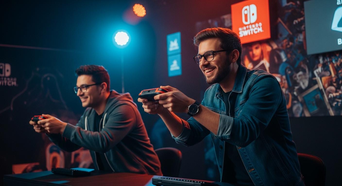 Brazilian consumer shopping for Nintendo Switch on Amazon Brazil with Pix payment discount