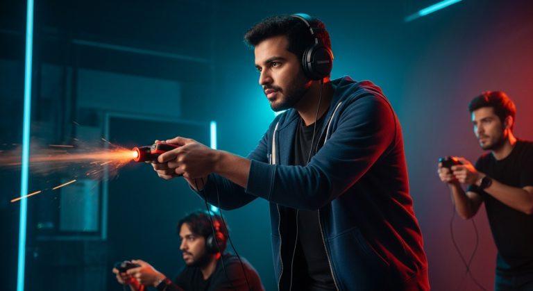 Brazilian consumer shopping for Nintendo Switch on Amazon Brazil with Pix payment discount