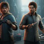 Concept art for Shenmue III Enhanced on PS5 and Nintendo Switch 2 in a Brazilian market setting